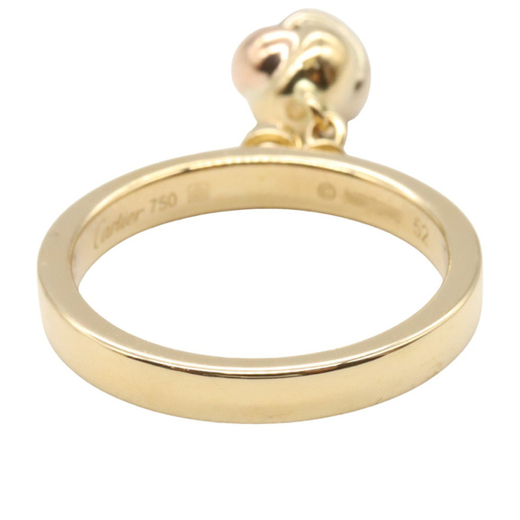 CARTIER Authentic 18k Gold Diamond Trinity Ring - Picture 3 of 9